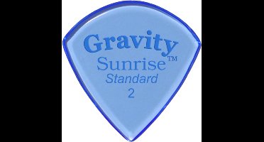 Gravity Guitar Picks GSUS2P Sunrise Standard 2,0 mm - Plectrum