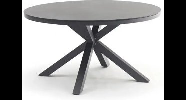 Tuintafel - Liam - Ø140 cm - Keramisch Glas - The Outsider