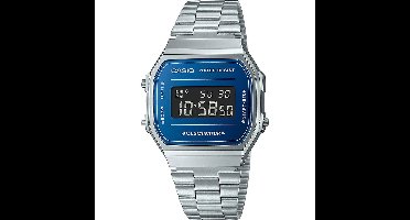 Casio Casio Collection Vintage A168WEM-2BEF Horloge - Staal - Zilverkleurig - Ø 35 mm