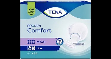 Tena Comfort Maxi - 2 pakken van 34 stuks