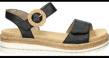 Remonte -Dames - zwart - sandalen - maat 36