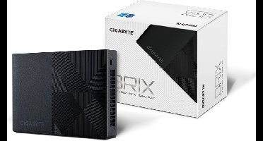 Gigabyte BRIX GB-BNIP-N200 (rev. 1.0) - Barebone - Intel N200 3.7 GHz - Intel UHD Graphics