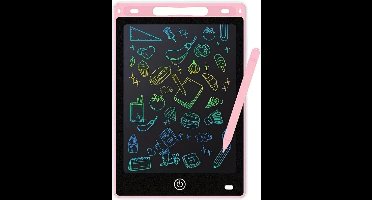 Home Goods - LCD Tekentablet Kinderen - Roze - 8.5 inch - Kadootjes - Kado - Kleurenscherm - Kinderen - Educatief Speelgoed 3 Jaar - 8 Jaar - Writing Tablet - Notitiebord - Educatief Speelgoed - Tekenblok Kinderen - Cadeau Jongen - 3 Jaar & 8 Jaar