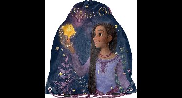 Disney Wish Gymbag, Shine On- 45 x 34 cm - Polyester