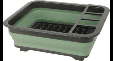 Diversen Afdruiprek Opvouwbaar 36.5x12x31 cm Groen/Grijs