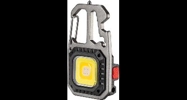 Sleutelhanger met licht - mini-werklamp - 7 modi - USB-C oplaadbaar