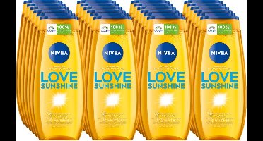 Nivea Douchegel - Love Sunshine 250 ml - Voordeelverpakking 24 stuks
