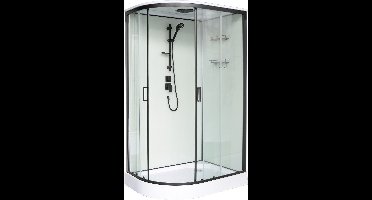 Sanifun complete douchecabine Camille 1200 x 900 kitvrij Rechts