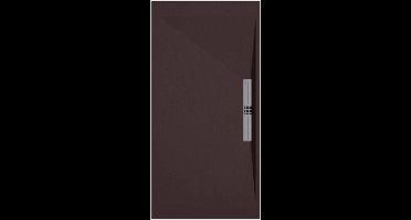 Sanifun douchebak Stone Side Chocolate Slate 1300 x 900 S