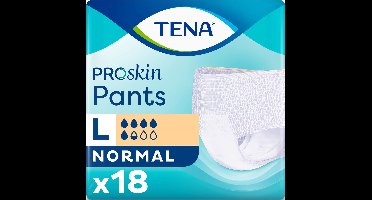 TENA Proskin Pants Normal - Large, 18 stuks . Voordeelbundel met 4 verpakkingen