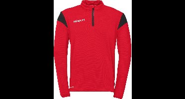 Uhlsport Squad 27 Ziptop Heren - Rood / Zwart | Maat: XL