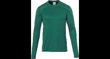 Uhlsport Stream 22 Voetbalshirt Lange Mouw Heren - Fir Green / Fluo Groen | Maat: 3XL