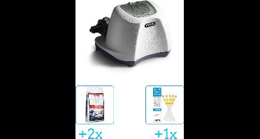 Intex QS1200 zoutwwatersysteem - tot 56.800 liter inclusief Zwembadzout 15 kg. (2 stuks) & WAYS Testrips (1 stuks)