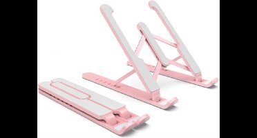 *** Verstelbare Laptoptafel Office Laptop-Tafel - Verstelbaar, Licht, Stevig, Ergonomisch & Inklapbaar -Maximale schermformaat: 17 - Minimale schermafmeting: 10 inch - van Heble® ***