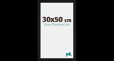 Your Decoration - Fotolijst 30x50 cm - MDF - Zwart Mat - Catania