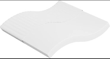 vidaXL - Schuimmatras - middelzacht - 200x200 - cm