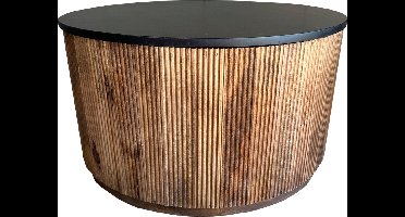 Old Inn - Salontafel Rome box Zwart Klein