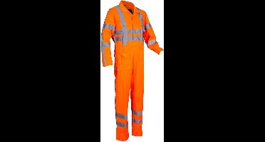 Overall werkkleding - Oranje overall - Reflecterend (RWS) - Maat 54 - Mexxo