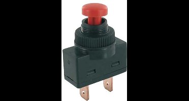 Druk schakelaar 12V 16A Ø 12.5 mm