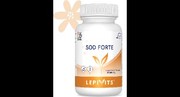 SOD Forte | 30 plantaardige capsules | Superoxide Dismutase | Antioxidant | Natuurlijke Kruidenextracten | Made in Belgium | LEPIVITS