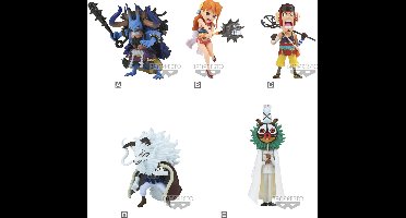 One Piece WCF figuur - Wanokuni Onigashima 8 - Set of 5