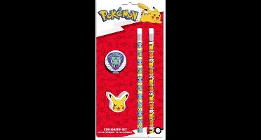 Pokémon - Pokémon Starters 4st schrijfwaren set