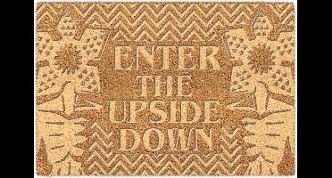 Stranger Things (Enter The Upside Down) Embossed Coir Doormat