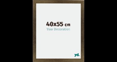 Your Decoration - Fotolijst 40x55 cm - MDF - Brons Decor - Mura