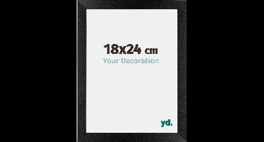 Your Decoration - Fotolijst 18x24 cm - MDF - Zwart Mat - Mura