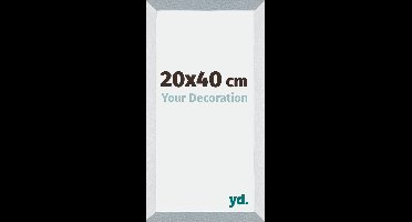 Your Decoration - Fotolijst 20x40 cm - MDF - Aluminium Geborsteld - Mura