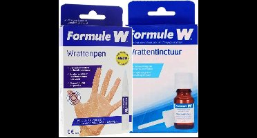 Wrat verzorging: Formule W 1x pen en 1x aanstip vloeistof