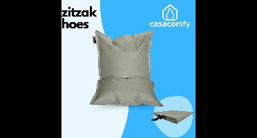 Casacomfy Zitzakhoes,Stoffen,Bekleding,Zonder Vulling,130x150,Grijs,Volwassenen & Kinderen
