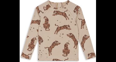Konges Sløjd Aster zwemshirt kind - Tiger - Maat 2 jaar