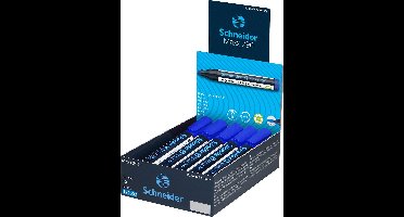 Schneider whiteboardmarker - Maxx 290 - ronde punt - blauw - 10 stuks - voor whiteboard en flipover - S-129003-10
