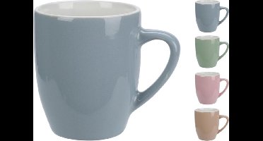 Beker aardewerk 240ml pastelkleur