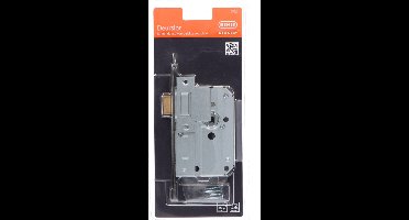 Nemef loopslot 1255/3 ls/rs afgerond zwart dm=50mm met sluitplaat blister ( a 1 st )