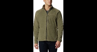 Columbia Fast Trek II Vest Heren met Rits - Fleece Vest Heren - Outdoorvest - Donkergroen - Maat L