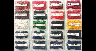 Paraffine Kleurstof - Candle Wax Pigment - Koren Blauw / 20 gram