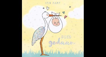 Depesche - Pop up muziekkaart met licht en de tekst "Een baby - Goed gedaan" - mot. 047