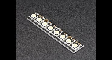 Adafruit NeoPixel Stick - 8 RGBW LEDs - Cool White - 6000K - 2869
