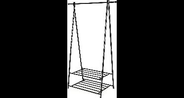 Azuru Kledingrek - Schoenenrek 2 Laags - Metaal - Zwart