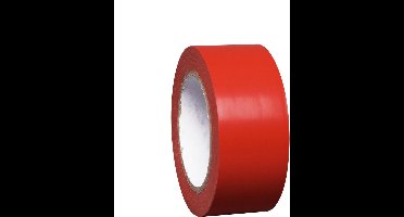Proline vloermarkering tape, rood 75 mm