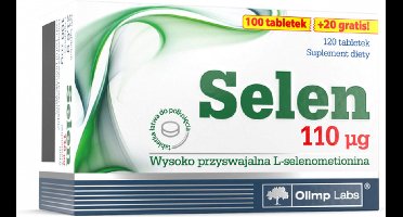 Selenium 110 µg 120 tabletten, immuunversterkend, antioxidant, ondersteunt de schildklierfunctie en verbetert de vruchtbaarheid
