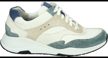 Durea 6267 K - Lage sneakersDames sneakers - Kleur: Wit/beige - Maat: 37.5