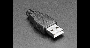 USB DIY Connector Shell - Type A Male Plug Adafruit 1387
