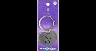 Hart sleutelhanger - N
