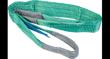 Silverline Hijsband - Draagcapaciteit 2 Ton - Lengte 1 meter