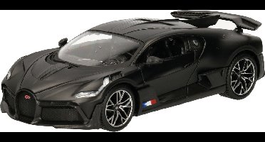 Maisto Modelauto/speelgoedauto Bugatti Divo Special Edition - zwart - 19 cm - schaal 1:24