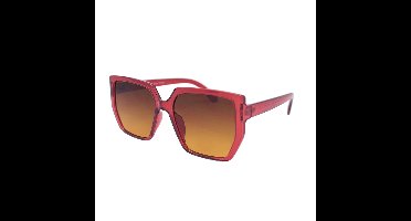 Sun Fun Oversized Retro Zonnebril - Premium Zonnebril - Dames - Trendy & Cool - Festival Zonnebril - UV400