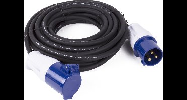 Benson Verlengsnoer - Neopreen - CEE-stekker - 10 meter - Spatwaterdicht